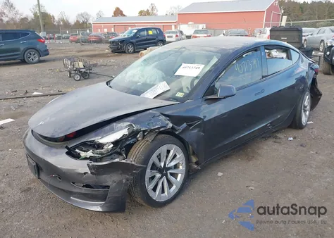 2021 Tesla Model 3 Long Range Dual Motor All-Wheel Drive from USA, damaged, VIN 5YJ3E1EB6MF975916
